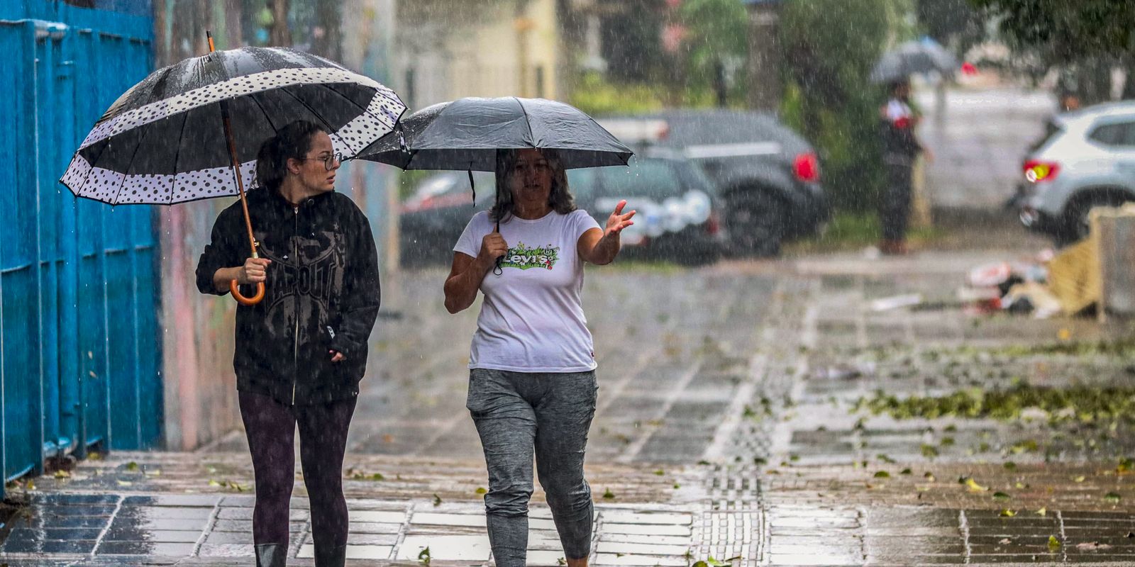 Inmet: Região Sul tem cinco alertas para temporais nesta segunda-feira