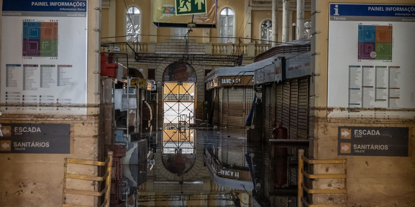 Mercado de Porto Alegre retoma atividades parcialmente na sexta-feira