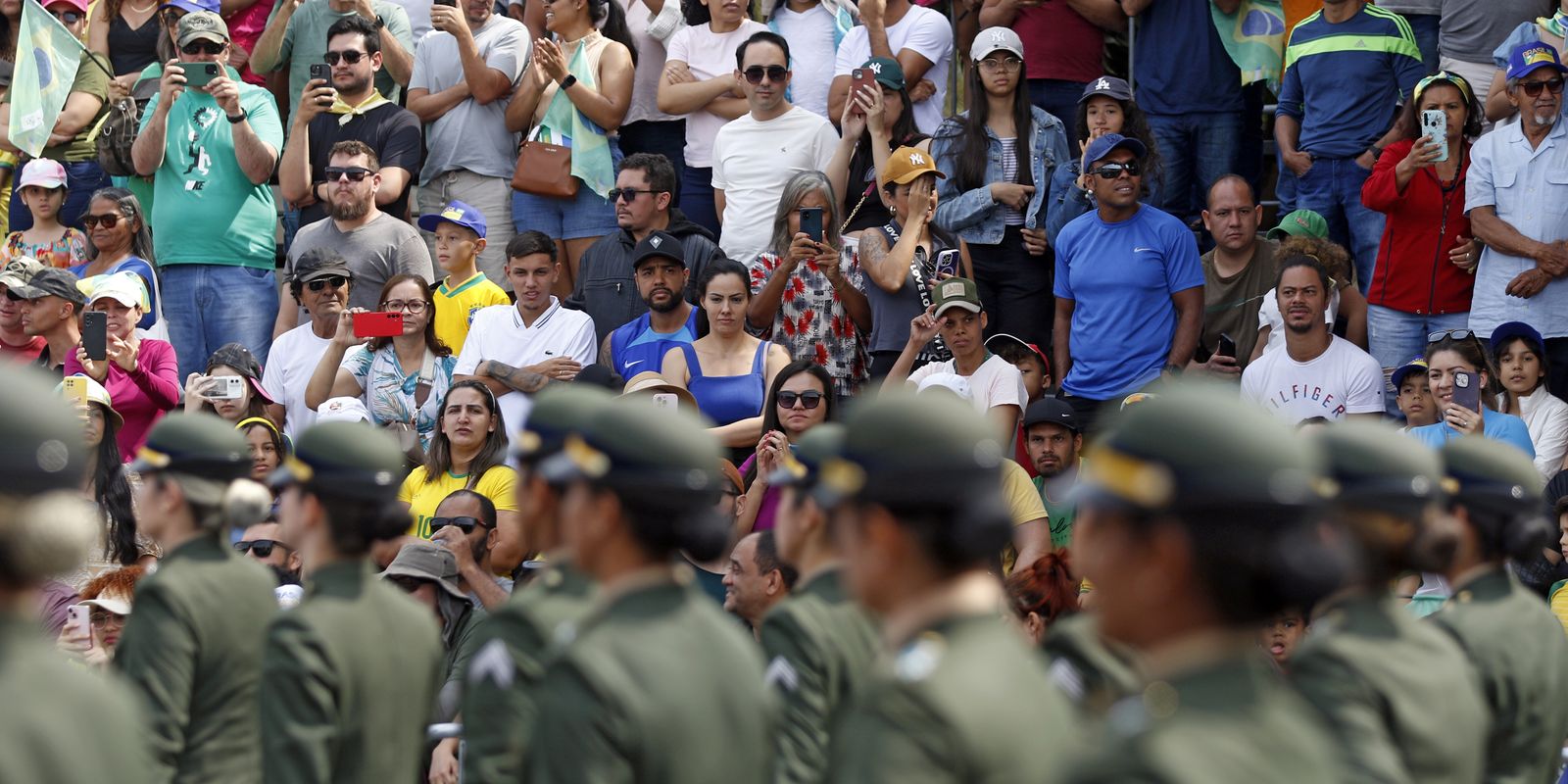 Público destaca caráter plural do desfile de 7 de Setembro em Brasília